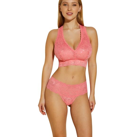 Cosabella Never Say Never Comfie Thong - L/XL (NWOT) - Pink - Picture 1 of 6